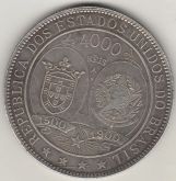 4 mil reis de prata de 1900 ( 16 raios )