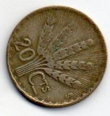 20 centavos de 1942 de prata