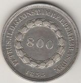 800 REIS DE 1835