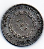 500 REIS DE 1867 DE PRATA