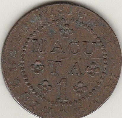 1 macuta de 1814m