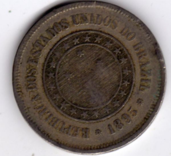100 REIS DE NIQUEL DE 1895-MBC