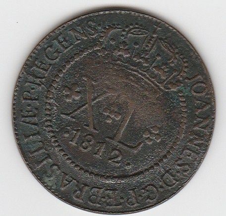 xl reis de 1812b 58 perolas soberba