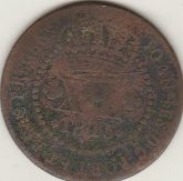 xl reis de cobre de  1815r
