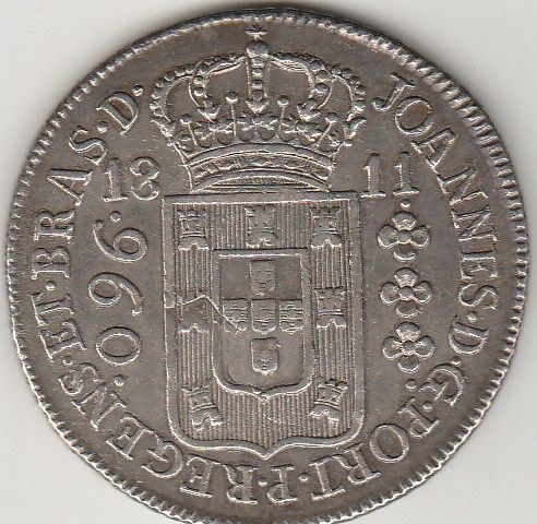 960 reis de 1811r soberba