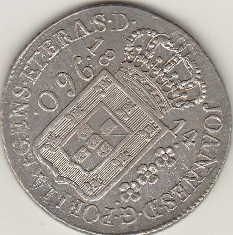 960 reis de 1814r soberba