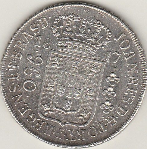 960 reis de 1817r